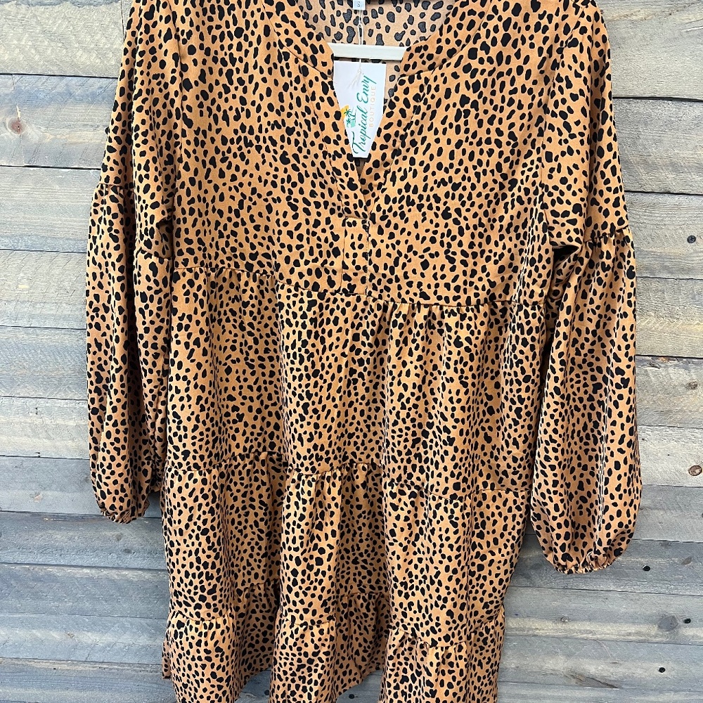 Leopard Mini Dress